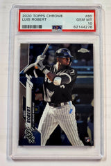 2020 Topps Chrome Luis Robert Rookie 60 PSA 10