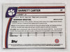 2024 Topps Bowman University Chrome Barrett Carter Orange Refractor /25 (RC) #9