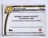 2024 Topps Bowman University Chrome Joey Aguilar Autograph #PA-JAG