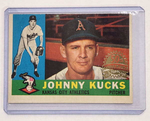 2009 Topps Heritage Johnny Kucks 50th Anniversary Buyback 1960 #177 Kansas City