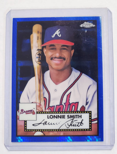2021 TOPPS CHROME LONNIE SMITH Prizm Blue #595