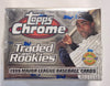 1999 Topps Chrome Traded and Rookies Baseball Sealed Factory Box (121 Cards)