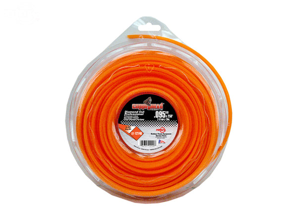Rotary 12140. LINE TRIMMER .095 1 LB. DONUT DIAMOND 250'