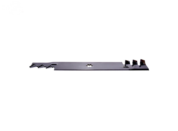 Rotary 17976 COPPERHEAD MULCHING BLADE 16-1/2" X 6 POINT STAR HUSTLER replaces 609270.