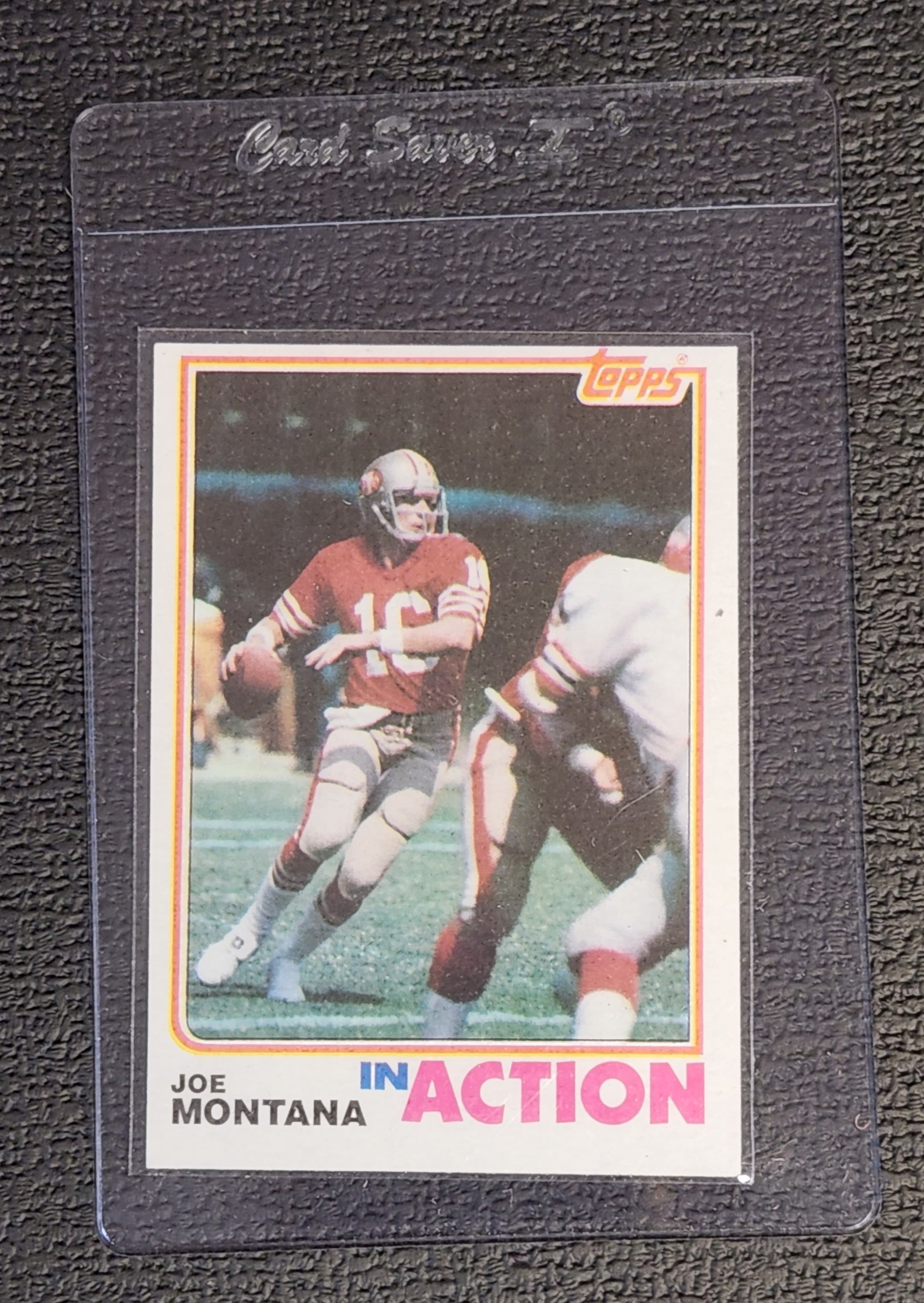 1982 Joe Montana Topps In Action Card #489 – PartMart