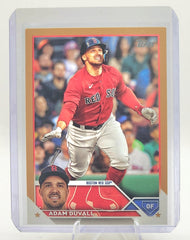 2023 Topps Update Adam Duvall #US72 - Gold Parallel /2023 Boston Red Sox