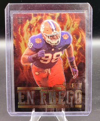 2023 Panini Select Draft Picks En Fuego Refractor Myles Murphy #EF-MMU Rookie RC