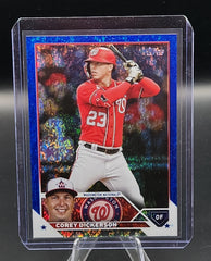 2023 Topps Update Corey Dickerson #US140 Blue Foil /999 Washington Nationals