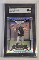 2023 Panini Prizm Aidan O'Connell Silver Prizm Rookie #360 SGC 9