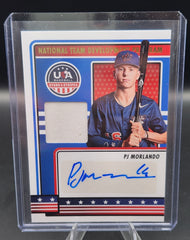 2023 Panini USA Baseball Stars & Stripes PJ Morlando Auto Patch #NTDP-PM