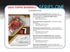 SINGLE Pack of 2024 Topps Series 1 Baseball Hobby Box (12 cards per pack)