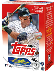 2023 Topps Series 2 Baseball Blaster Box Factory Sealed (7 packs/box, 14 cards/pack)
