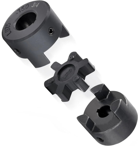 MTD 917-0891 Flexible Coupling Assembly L075 1/2" to 3/4" Lovejoy with Spider Coupling