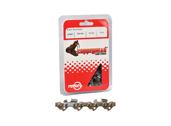 Rotary 7424093 3/8" STD .050" gauge, 93 drive link, chisel without bumper.
