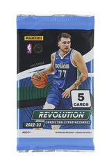 SINGLE PACK of 2022-23 Panini Revolution Basketball Hobby Box (5-CARDS PER PACK)