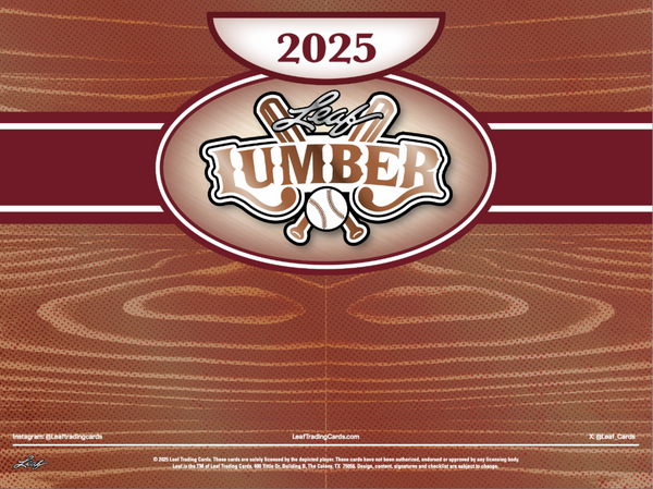2025 Leaf Lumber Baseball Hobby Box
