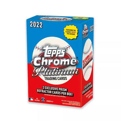 2022 Topps MLB Chrome Platinum Trading Card Blaster Box Factory Sealed