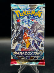 SINGLE PACK of Pokémon Scarlet & Violet Paradox RIFT Booster Box (10 cards/pack)