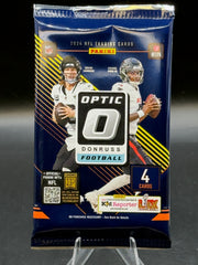 SINGLE PACK of 2024 PANINI DONRUSS OPTIC FOOTBALL RETAIL (4 cards/pack)