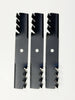 3-PACK of Bad Boy 038-4222-00 Gator Mulching Blade for 42" Decks OEM Part