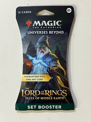 The Lord of the Rings Magic the Gathering SET BOOSTER 12 Card Hanger Pack