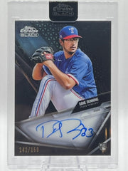 2021 Topps Chrome Black Dane Dunning RC Autograph #CBA-DD /150