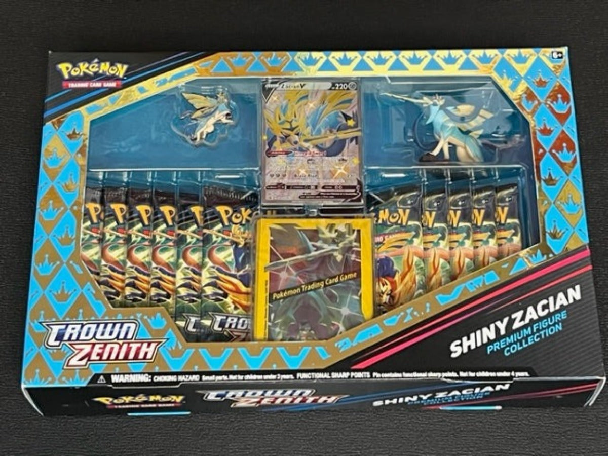 Pokemon Crown Zenith Shiny Zacian V Premium Figure Collection NEW!! –  PartMart