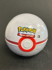 The Pokemon TGC Poke Ball Tin (3 booster packs and 1 coin)