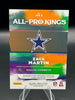 2022 Panini Donruss Zack Martin APK-8 All Pro Kings Auto Relic /10 Cowboys