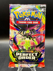 SINGLE PACK of Pokémon TCG Mega Evolution-Perfect Order Booster Box