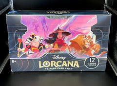 Disney Lorcana: Rise of The Floodborn TCG Booster Box Factory Sealed (24 packs, 12 cards/pk)