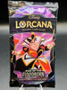 SINGLE Pack of Disney Lorcana: Rise of The Floodborn TCG Booster Box (12 cards)
