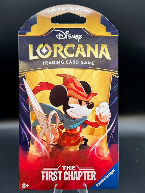 Disney Lorcana The First Chapter Sealed Blister Booster Pack (12 cards PartMart Disney Lorcana The First Chapter Sealed Blister Booster Pack (12 cards PartMart