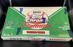 2023 Topps Chrome Platinum Anniversary Baseball Hobby Box (24 packs, 4 cards/pk)