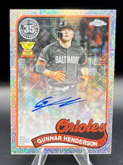 2024 Topps Series 2 Gunnar Henderson Chrome Silver Pack AUTO