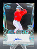 2023 Leaf Trinity Baseball Roman Anthony Clear RC Auto Platinum #/49 Red Sox