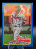 2024 Topps Silver Pack T89C-28 Ronald Acuna Jr 1989 Blue Mojo /150