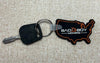 Bad Boy Ignition Key and Keychain 042-9000-00 and 402-0003-02