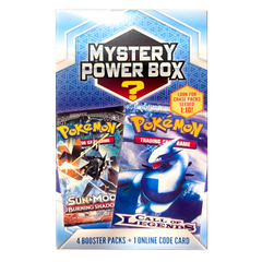 Pokémon Trading Card Games Mystery Power Box (4 booster packs)