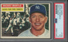 1956 Topps #135 Mickey Mantle New York Yankees HOF Gray Back PSA 5 EX