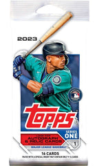 SINGLE PACK of 2023 Topps Series 1 Baseball Retail Pack (16 Cards per Pack)