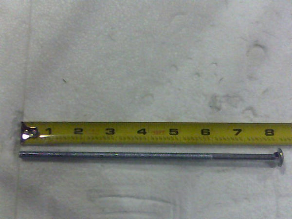 Bad Boy 018-8050-00.  1/4-20 X 8 Carriage Bolts Zinc