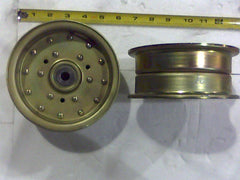 Bad Boy 033-5001-00.  Double Bearing Flat Idler Pulley. Replaces 033-5000-00.