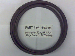 Bad Boy 041-8411-00.  Pump Belt for AOS, Diesels, Outlaw XP models.