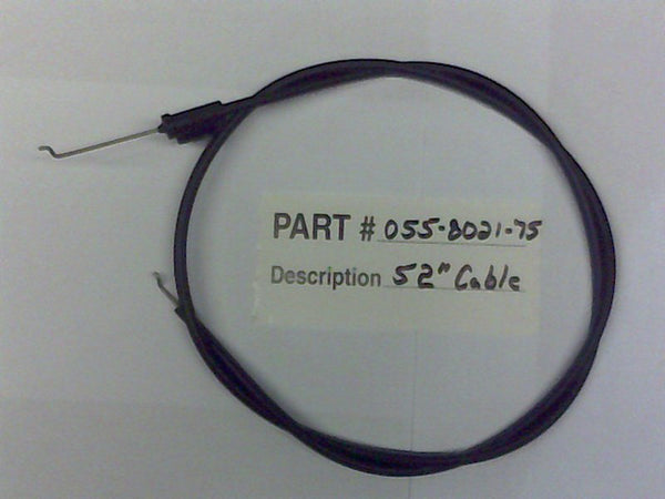 Bad Boy 055-8021-75.  Outlaw Throttle Cable ONLY