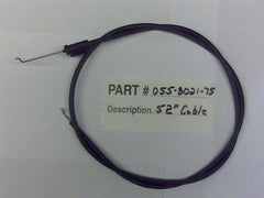 Bad Boy 055-8021-75 Outlaw Throttle Cable ONLY