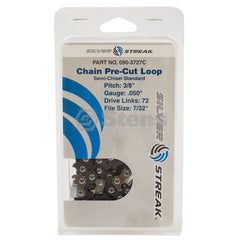 STENS 090-3727C  Chain Loop Clamshell 72DL / 3/8", .050, S-Chisel Standard