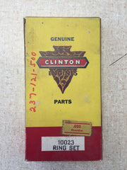 10023 Clinton Piston Ring Set .020" Oversize.  Alternate P/N 149-160, 237-121-500