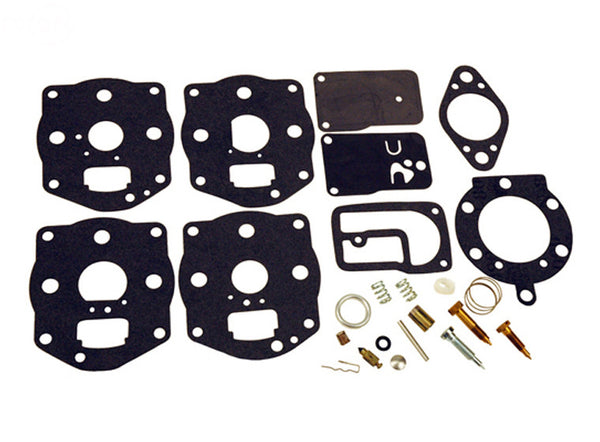 Rotary 10086. KIT CARBURETOR Briggs & Stratton 394502, 491539, 694056.  For 3- hole fuel pump.