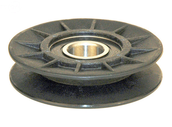 Rotary 10128. PULLEY IDLER V 3/8"X 1-3/8" VIP2000-2.112 COMPOSITE AYP 166042, 532166042